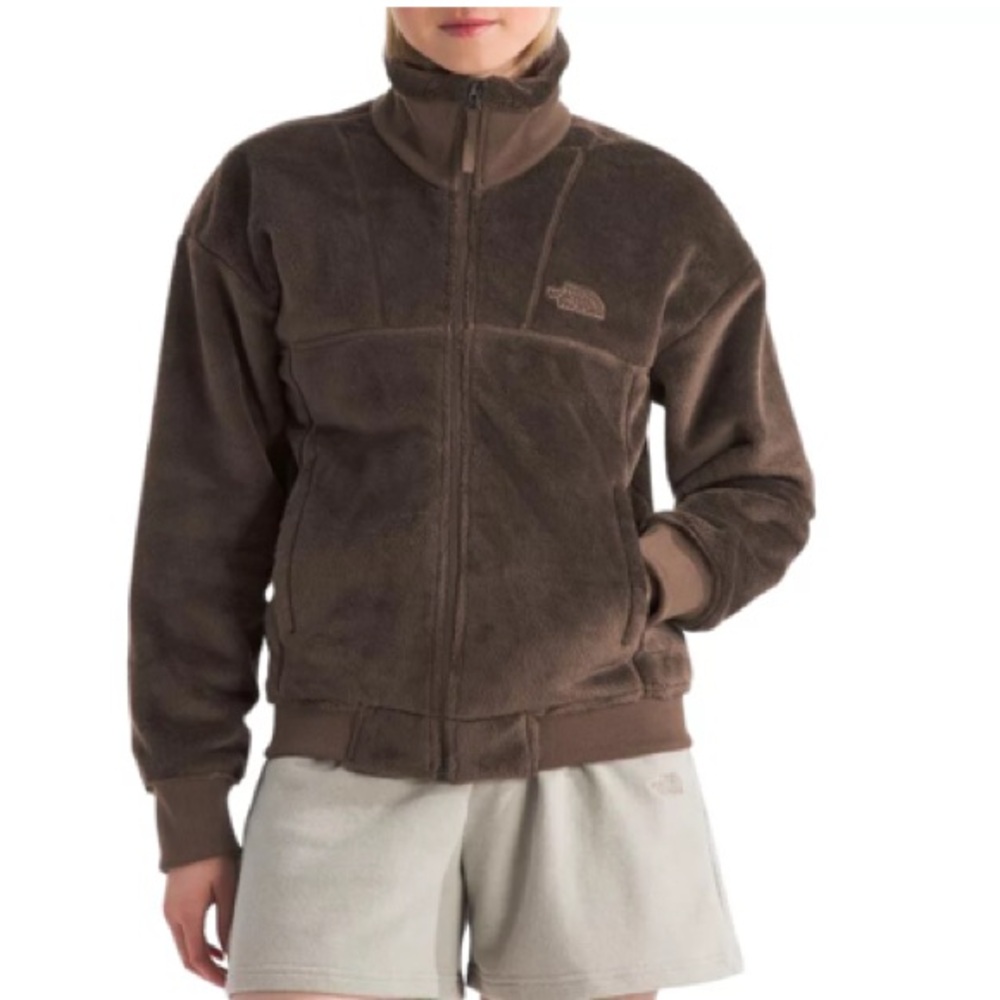 NWT North Face Luxe Osito Jacket - Smokey Brown